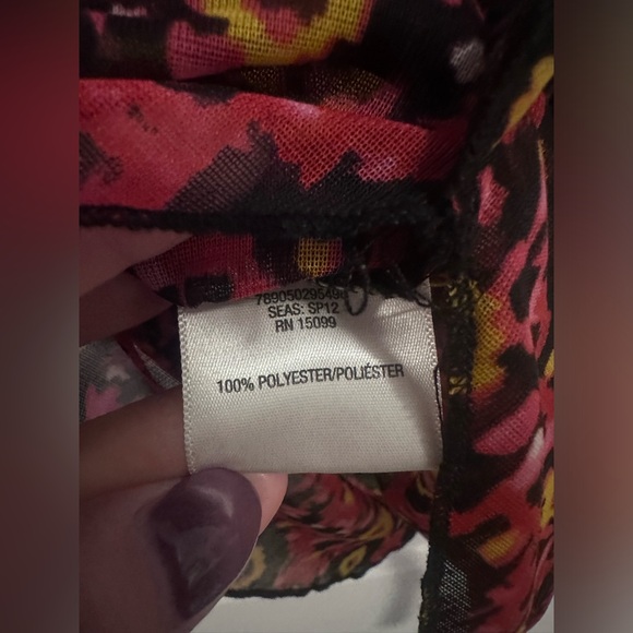 Tie-up Polyester Top - Picture 4 of 5